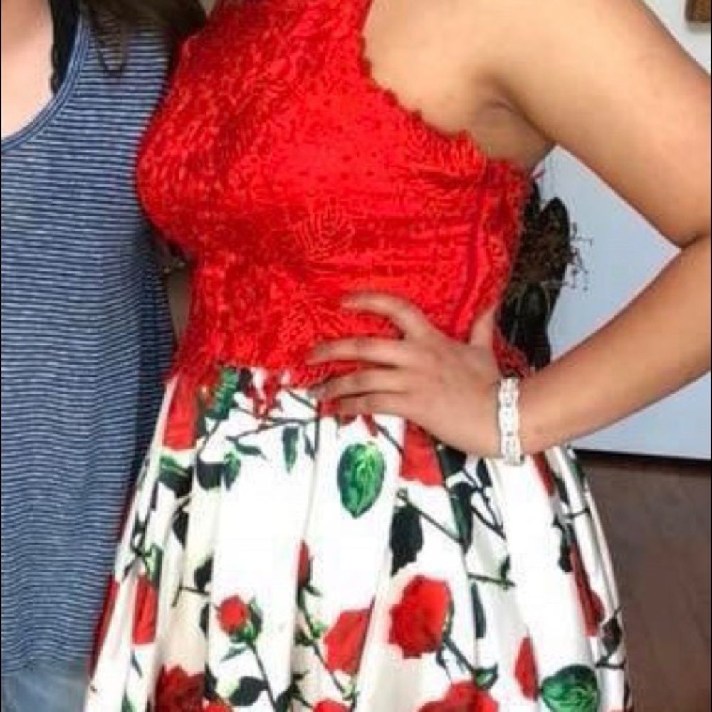 2 Piece Prom Dress
